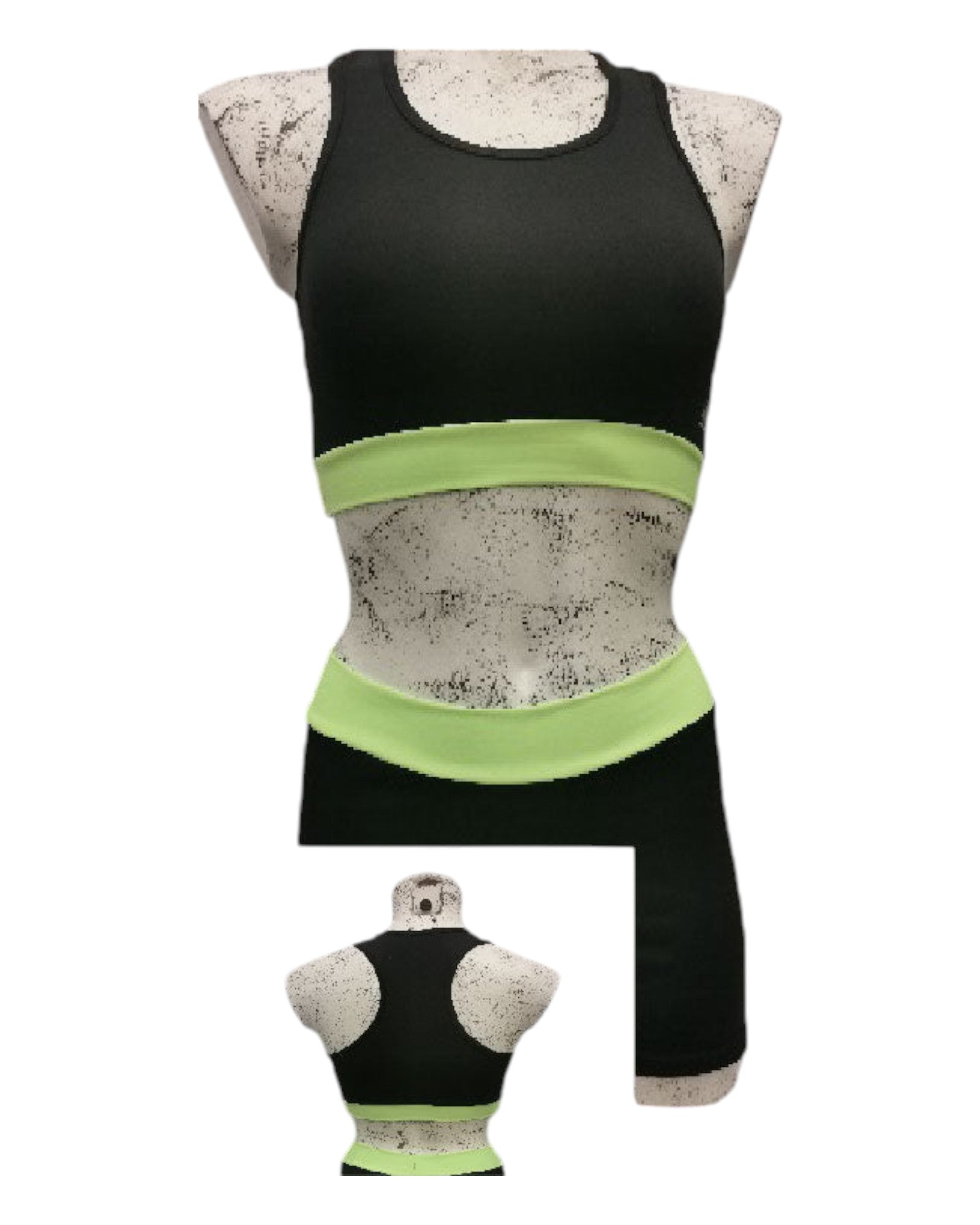 Black Top with Stripes