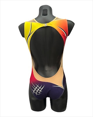 Red and Black Graffiti Costume