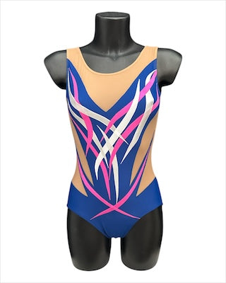 Body strisce incrociate tg XS