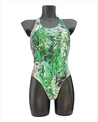 Costume vortice verde tg M