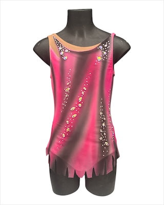 Body aurora fucsia tg 8/10 anni