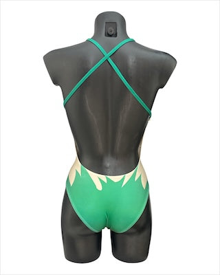 Costume green tg XS