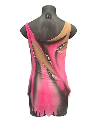 Body aurora fucsia tg 8/10 anni